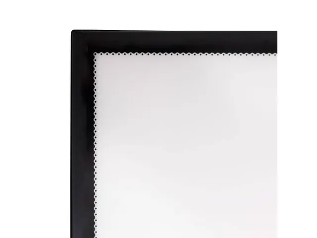 Slide-in posterframe Slim A3 LED verlicht Zwart