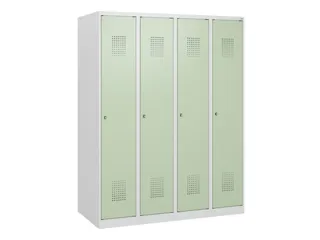 schoollocker,HxBxD 1530x1200x500mm,4vak,vak B 300mm,cil.-slot - 2