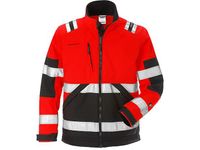 Softshell 4083 WYH Rood/zwart, Maat M