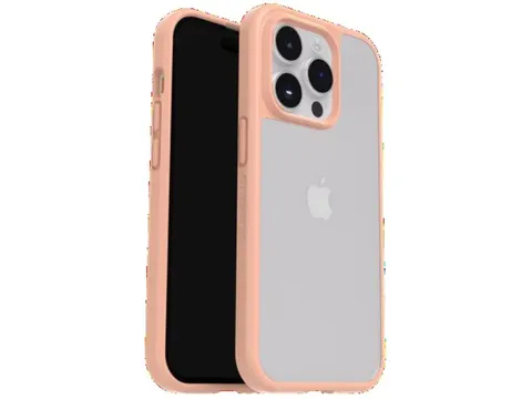 React IP15 Pro Max CLEAR/PEACH ProPack