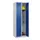 locker,HxBxD 1850x600x500mm,2vak,vak B 300mm,draaigrendel