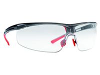 Veiligheidsbril Adaptec, Maat L Rood Zwart Polycarbonaat Blank