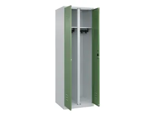 locker voor scheiding van kleding,HxBxD 1850x600x500mm,2vak - 2