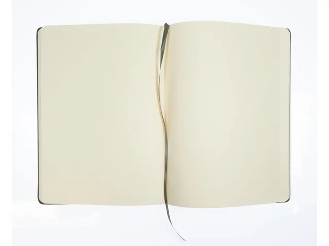 Schetsboek Kangaro A4 forest green PU HC 80 vel 140gr roomwit met elas