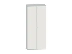 kantoorkast,HxBxD 1920x800x430mm,decor romp lichtgrijs,decor front wit