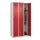 locker,HxBxD 1850x900x500mm,3vak,vak B 300mm,draaigrendel