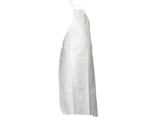 Dupont Tyvek 500 PA30 wegwerpschort, wit 25 stuks