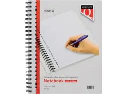 Collegeblok Quantore A4 lijn 23-gaats 4 tabs 100vel 70gr