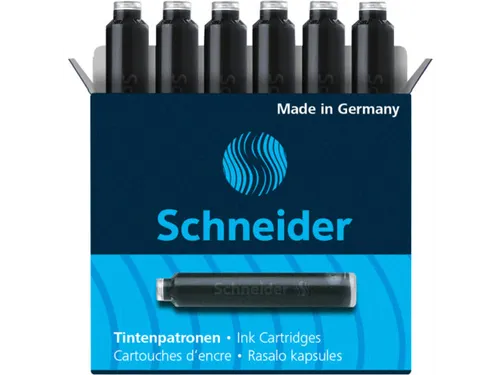 Inktpatroon Schneider Zwart 6 stuks