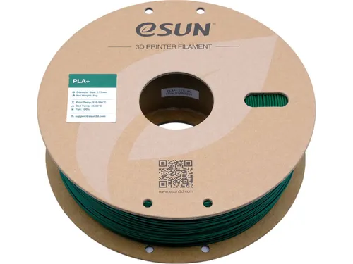 eSUN PLA+ 3D printer Filament 1,75mm Dennen Groen 1kg