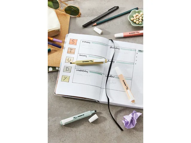 Markeerstift STABILO Swing cool nature colors aardegroen