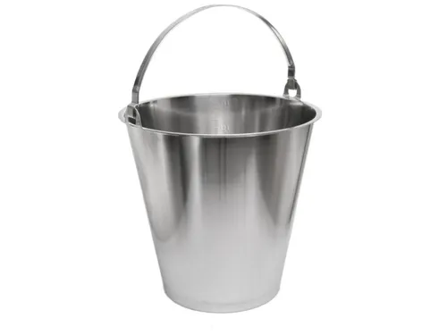 emmer,HxØ 343x325mm,15l,RVS zijdemat gepolijst