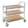 tafelwagen,draagverm. 225kg,3etage(s),laadvl. LxB 850x508mm