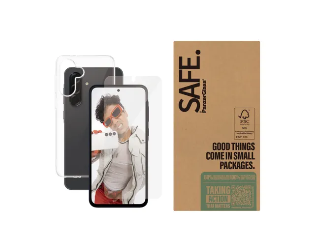 PanzerGlass SAFE. by 2-in-1 Bundle Samsung Galaxy A36 5G | BULK, Sa