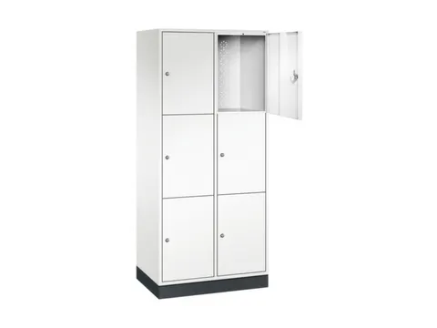 grootvolume-lockersysteem,HxBxD 1950x820x600mm,2x3vakken,cil.-slot