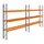 palletstelling,basis+1xaanbouw,HxBxD 3990x7500x750mm,vakl. 3400kg