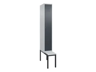 locker voor scheiding van kleding,HxBxD 2120x300x815mm,1vak - 1