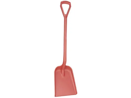 Vikan 56264 Schop 104cm Standaard Blad Metaaldetecteerbaar Rood