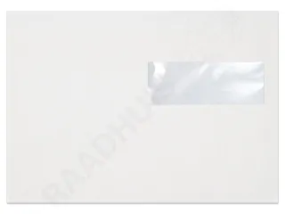 Envelop Raadhuis 162x229 C5 VR dienst plakstrip wit 80gr 25 stuks - 7