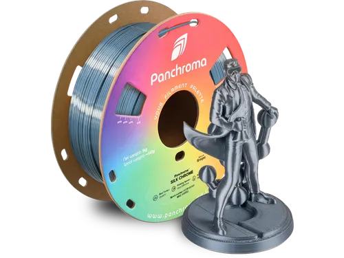 Polymaker 3D printer Filament Panchroma PLA Silk 1,75mm Chrome 1kg