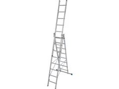 multifunctionele telescoopladder,3x8,sporten,balk L 2,3-5,2m,aluminium