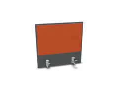 panneau de rehausse p. table de bureau MS-gris foncé BN3012-orange