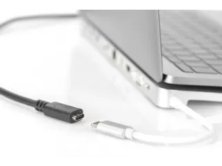 USB Type-C verlengkabel Type C St/Bu 2m 3A 480MB Versie 2.0 Zwart - 6