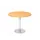 vergadertafel,HxØ 745x1000mm,rond,schotelvoet chroom,ronde buis