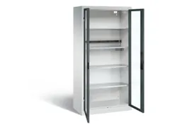 acculaadkast 1950x930x500mm 5stekkerdozen 230V cil.-slot front RAL7016