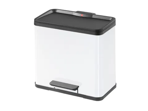 Öko Duo Plus 30 Liter Hailo Wit Zwart