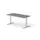 Elektrisch ihv bureau,HxBxD 650-1310x1600x800mm,blad donkergrijs
