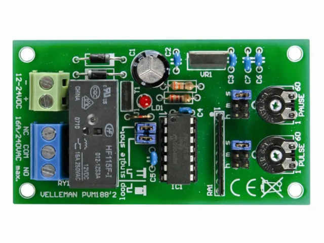 1S ~ 60U Puls/Pauze-Timer