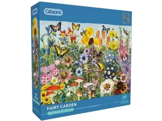 Puzzel Gibsons Fairy Garden 1000 stukjes - 1