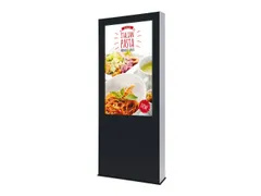 Digitale Totem Display Outdoor Met 55 inch Samsung Scherm