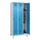 locker,HxBxD 1950x900x500mm,3vak,vak B 300mm,draaigrendel,voeten