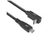 Kabel ACT USB-C standaard naar USB-C hoek boven/beneden 10Gbps 1m