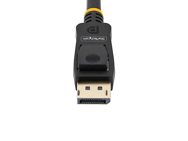 3 Meter Displayport 1.2 Kabel Vergrendeling M/M DP 4K Kabel Zwart