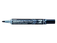 Viltstift Pentel MWL5SBF Maxiflo whiteboard zwart 1-5mm
