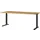 In hoogte verstelbaar bureau,HxBxD 680-910x1800x800mm