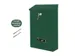 Brievenbus BRASQ PB100 Basic wand groen