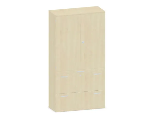 Kantoorkast 1920x1000x430mm Decor Romp Esdoorn Decor Front Esdoorn