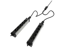 Dubbele Stekkerdoos Set – 2x 5 FR/BE 933 GST18i3 Zwart