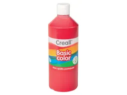 Plakkaatverf Creall basic donkerrood 500ml
