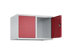 opzetkast,v. locker,2vak.,vak B 400mm,HxBxD 500x800x500mm,cilinderslot