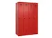 locker voor scheiding van kleding,HxBxD 1850x1200x500mm,4vak