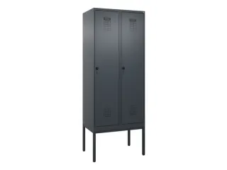 locker,HxBxD 2120x800x500mm,2vak,vak B 400mm,draaigrendel - 2