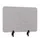 Akoestisch PET-vilt scheidingsscherm bureau lichtgrijs 60x75cm