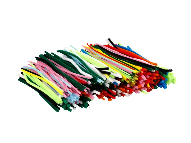 Chenilledraad Creativ Company 30cm dikte 4, 6, 9mm 700 stuks assorti