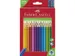 Crayons de couleur Faber-Castell triangulair étui assorti 30 pcs avec