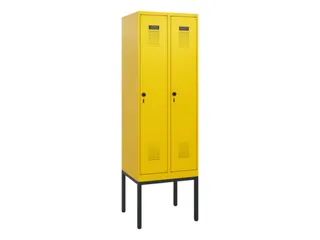 schoollocker,HxBxD 1950x600x500mm,2vak,vak B 300mm,draaigrendel - 2